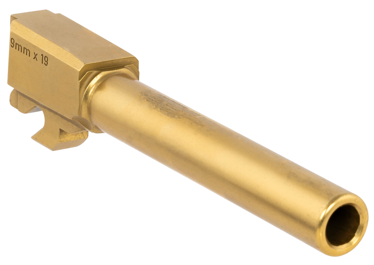 Sig Sauer P320 9mm Luger 4.7" Gold Titanium Nitride Steel Replacement Barrel — view 2