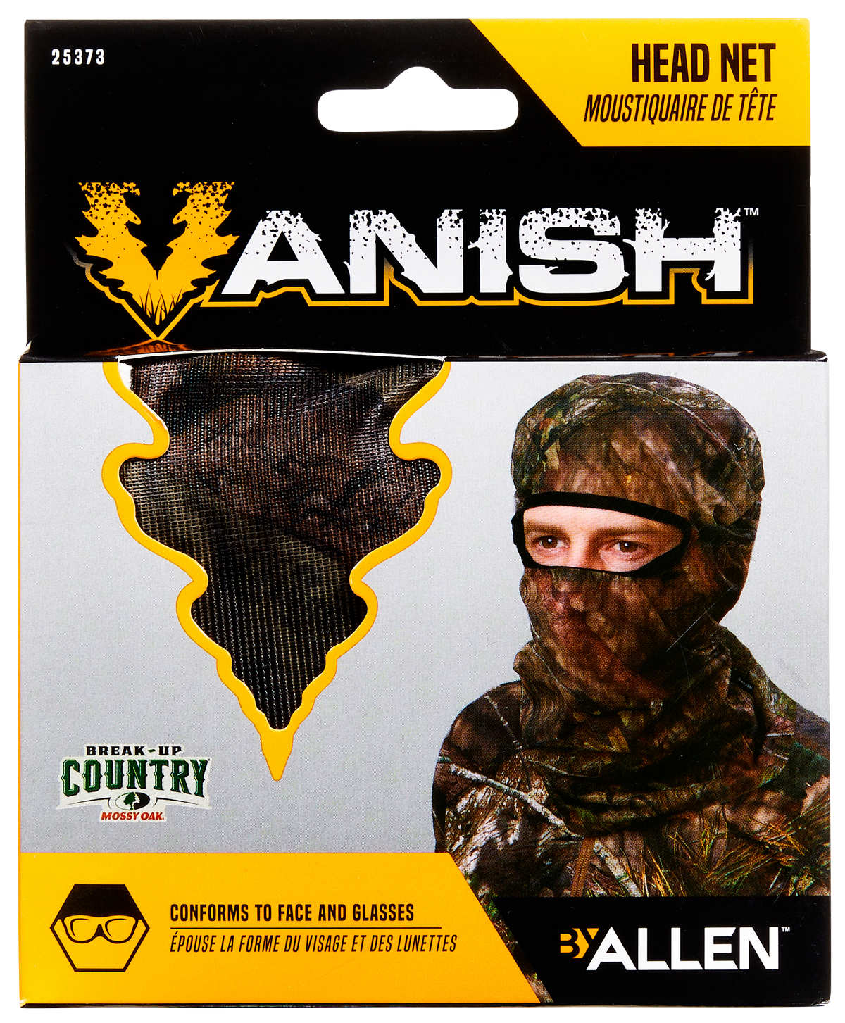Vanish Visa Form Full Face Head Net Mossy Oak Break-Up Country OSFA — view 2
