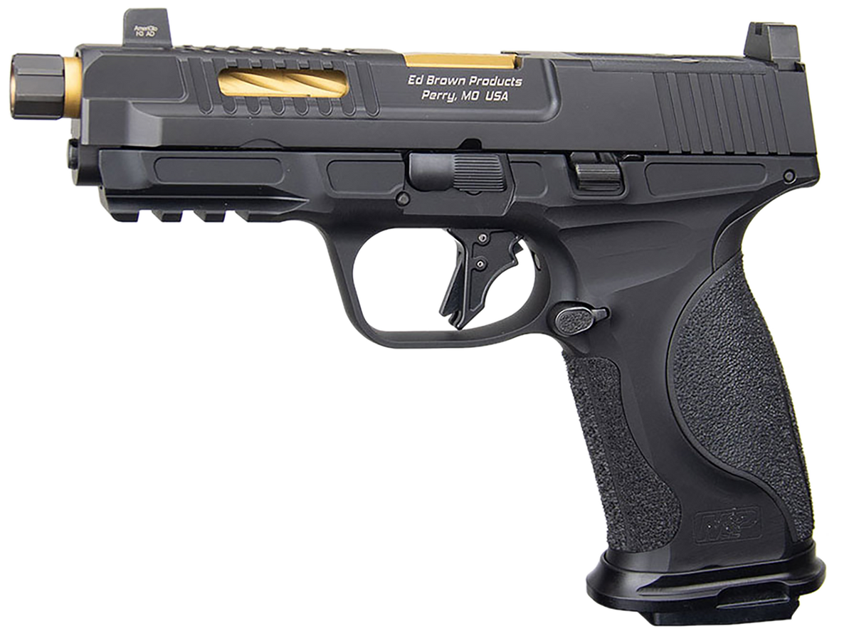 Ed Brown Fueled MPF Match Gold 9mm Luger 4.75" 17+1 Semi-Auto Pistol — view 2