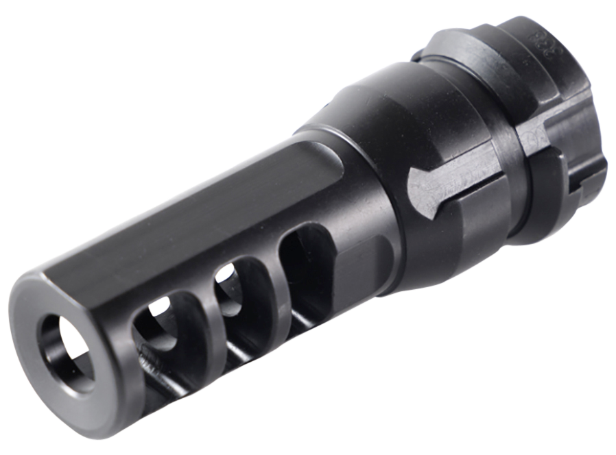Dead Air KeyMount Muzzle Brake 7.62x51 5/8x24 2.60" Black Steel — view 2