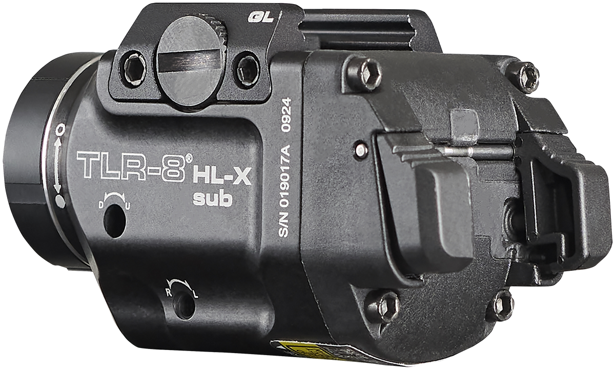 Streamlight TLR-8 HL-X SUB USB 1000 Lumens Pistol Light w/ Red Laser - Glock 43X/48 MOS — view 2