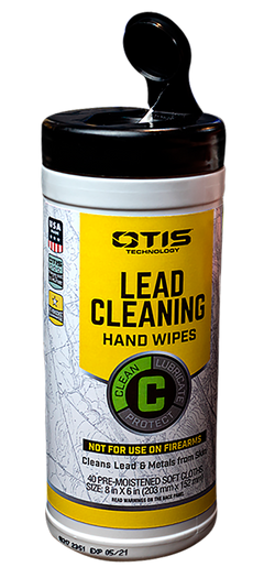 Otis FG40CLRW Lead Cleaning Hand Wipes 40-Count Canister — view 2