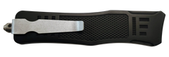 Xcaliber Knife Company 45 ACP Medium 3.25" OTF Tanto Plain Black 440C SS Blade, 4.64" Steel Handle — view 2