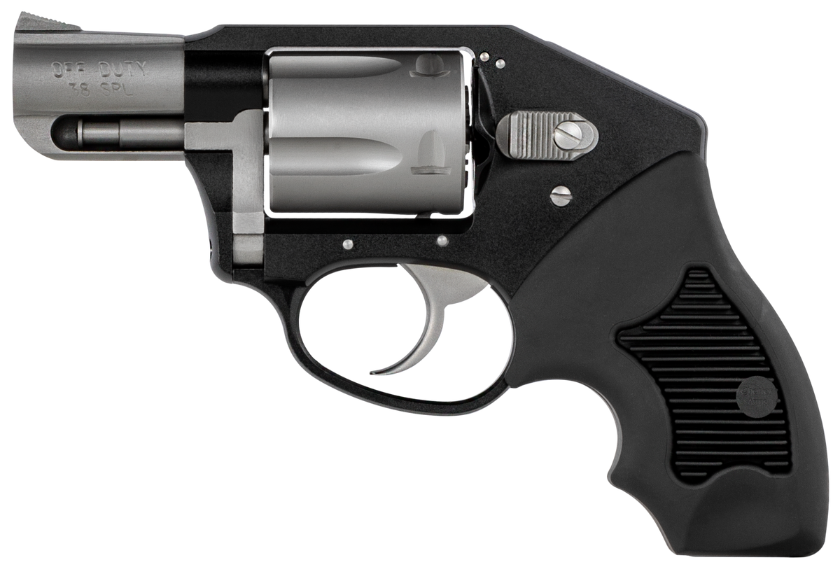 Charter Arms Off Duty 38 Special 2" 5-Shot DA/SA Revolver - Matte Stainless/Black Aluminum — view 2