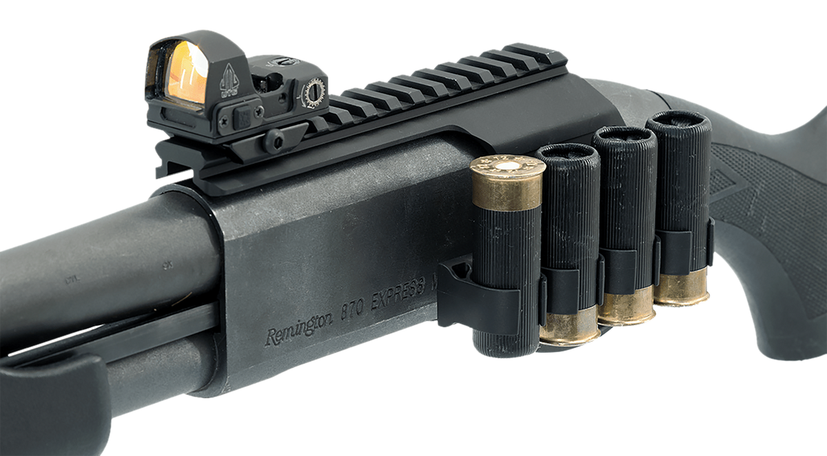 UTG MT-RM870 12 Gauge Remington 870 Optic Mount - Matte Black — view 2