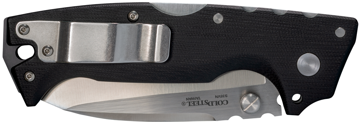 Cold Steel AD-10 4" Folding Drop Point Plain S35VN SS Black G10 Handle — view 2