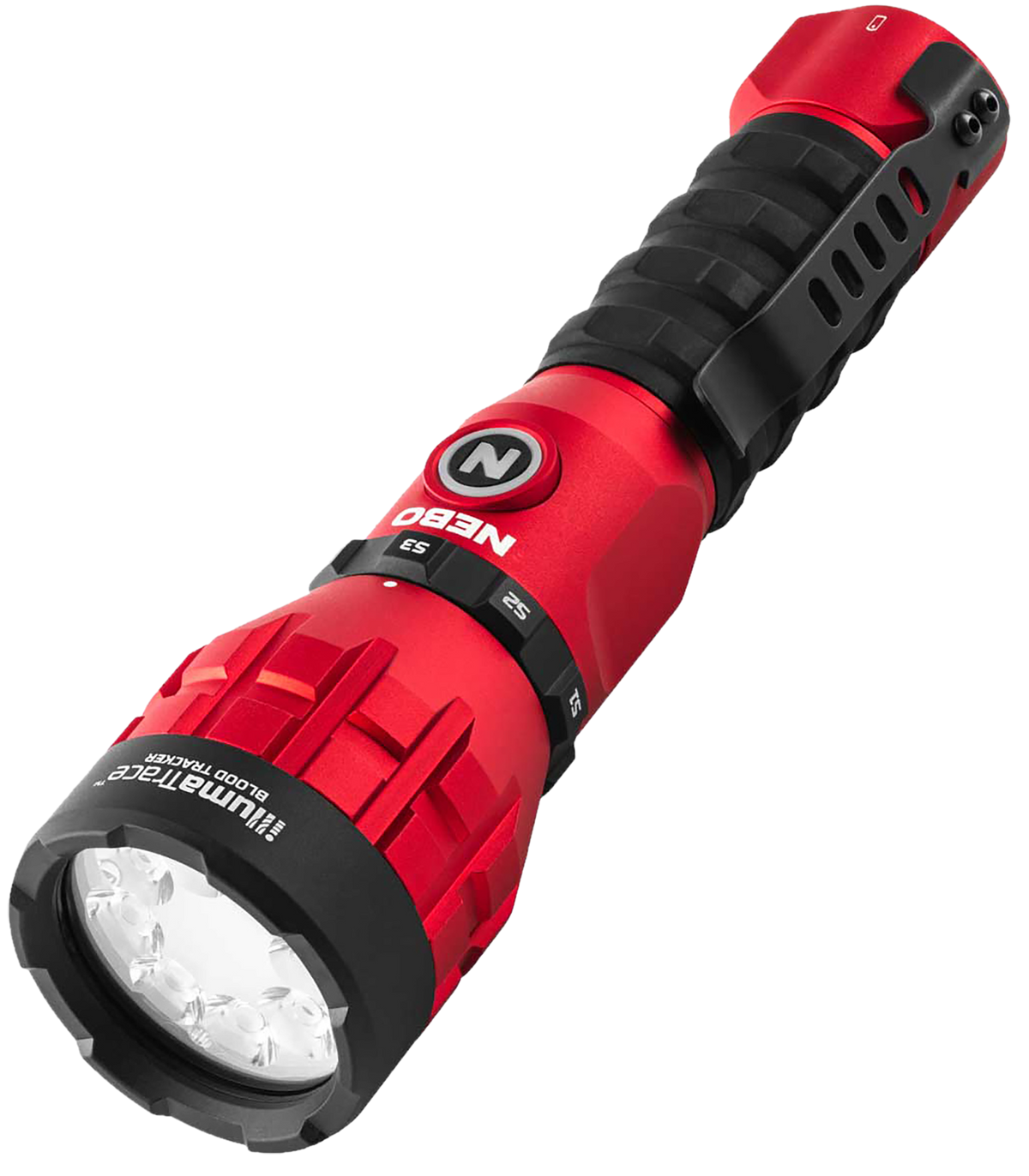 NEBO Illumatrace Blood Tracker Flashlight 150/170 Lumens LED - Red — view 2