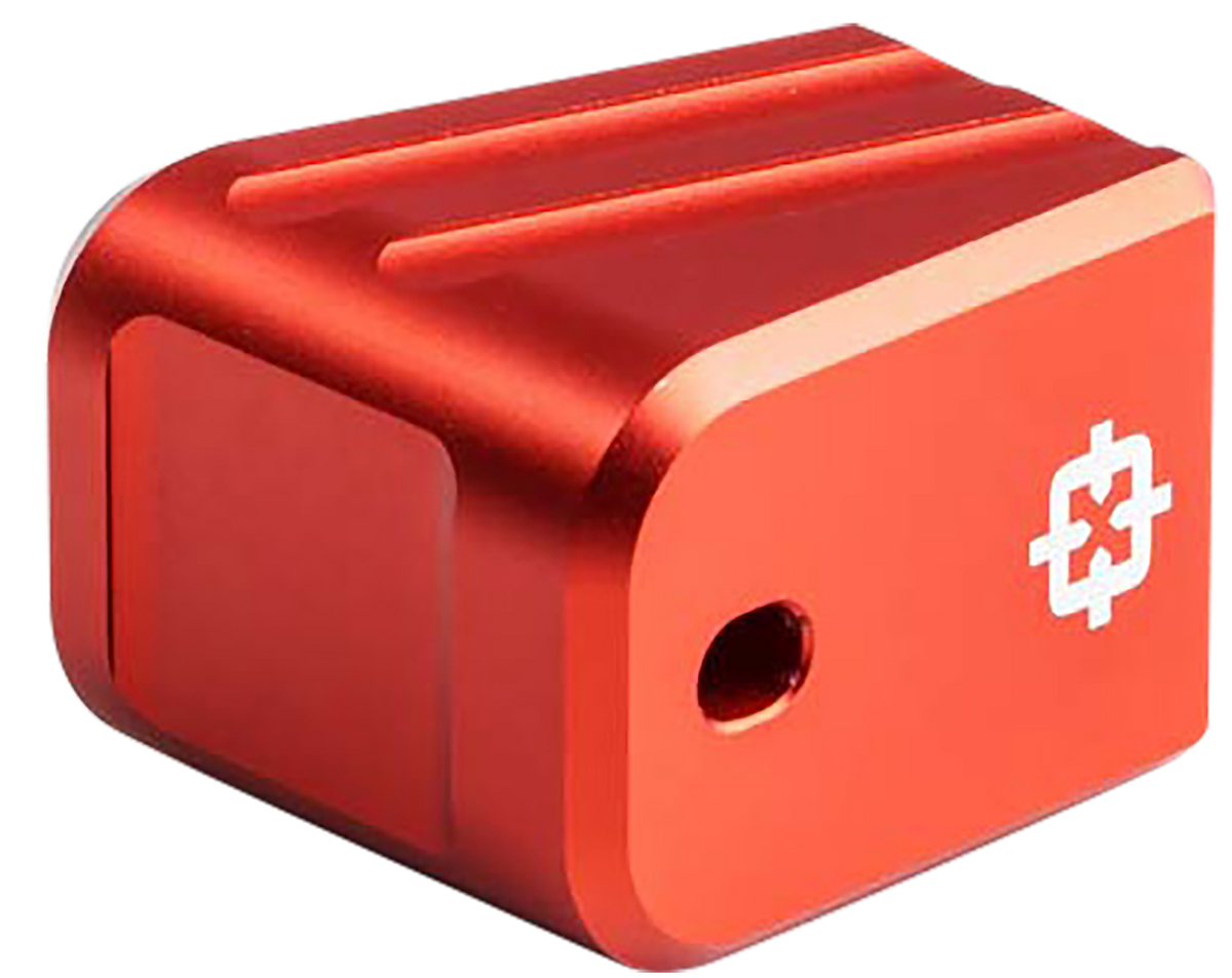 Cross Armory CRG+0MEG17RD +0 Magazine Extension Glock 17/22/31 Gen 1-5 Red Aluminum — view 2