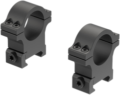 Leupold Open Range Rimfire 30mm High Black Aluminum Scope Rings — view 2