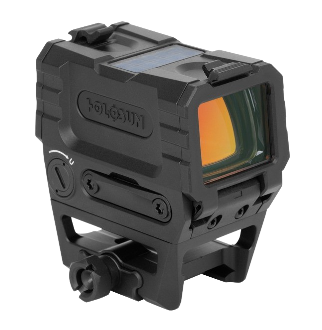 Holosun AEMS Pro X2 1x 2 MOA Green Dot/65 MOA Circle Enclosed Sight - Black Anodized — view 2