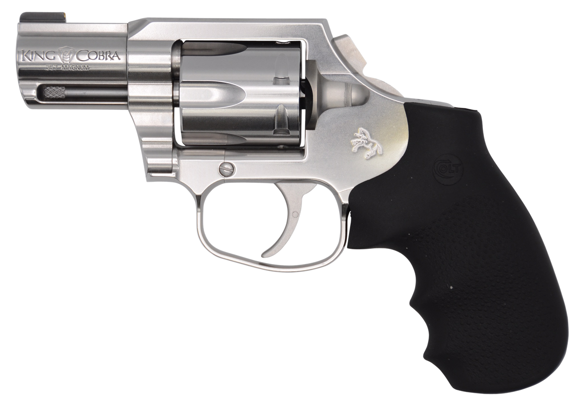 Colt Mfg King Cobra Carry 357 Mag 2" 6-Rd DAO Revolver - Brushed Stainless — view 2