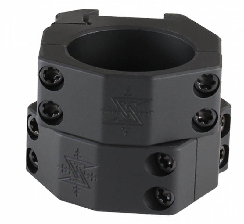 Seekins Precision Scope Rings 35mm .95" Low Matte Black Picatinny — view 2