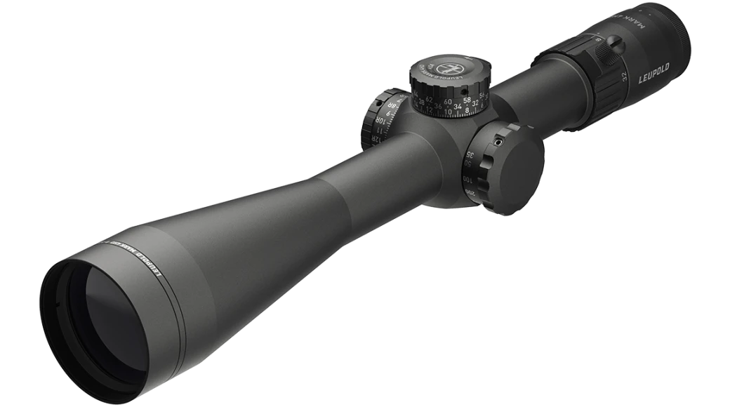 Leupold Mark 4HD 8-32x56mm 34mm Tube FFP PR2-MOA Side Focus Matte Black Rifle Scope — view 2