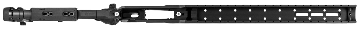MDT Sporting Goods ACC Elite Chassis System - Remington 700 Short Action RH - Black — view 2