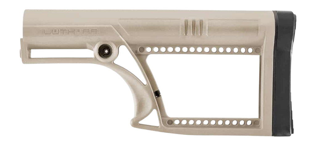 Luth-AR MBA-2F Skullaton Fixed Buttstock FDE - AR-15/AR-10 — view 2