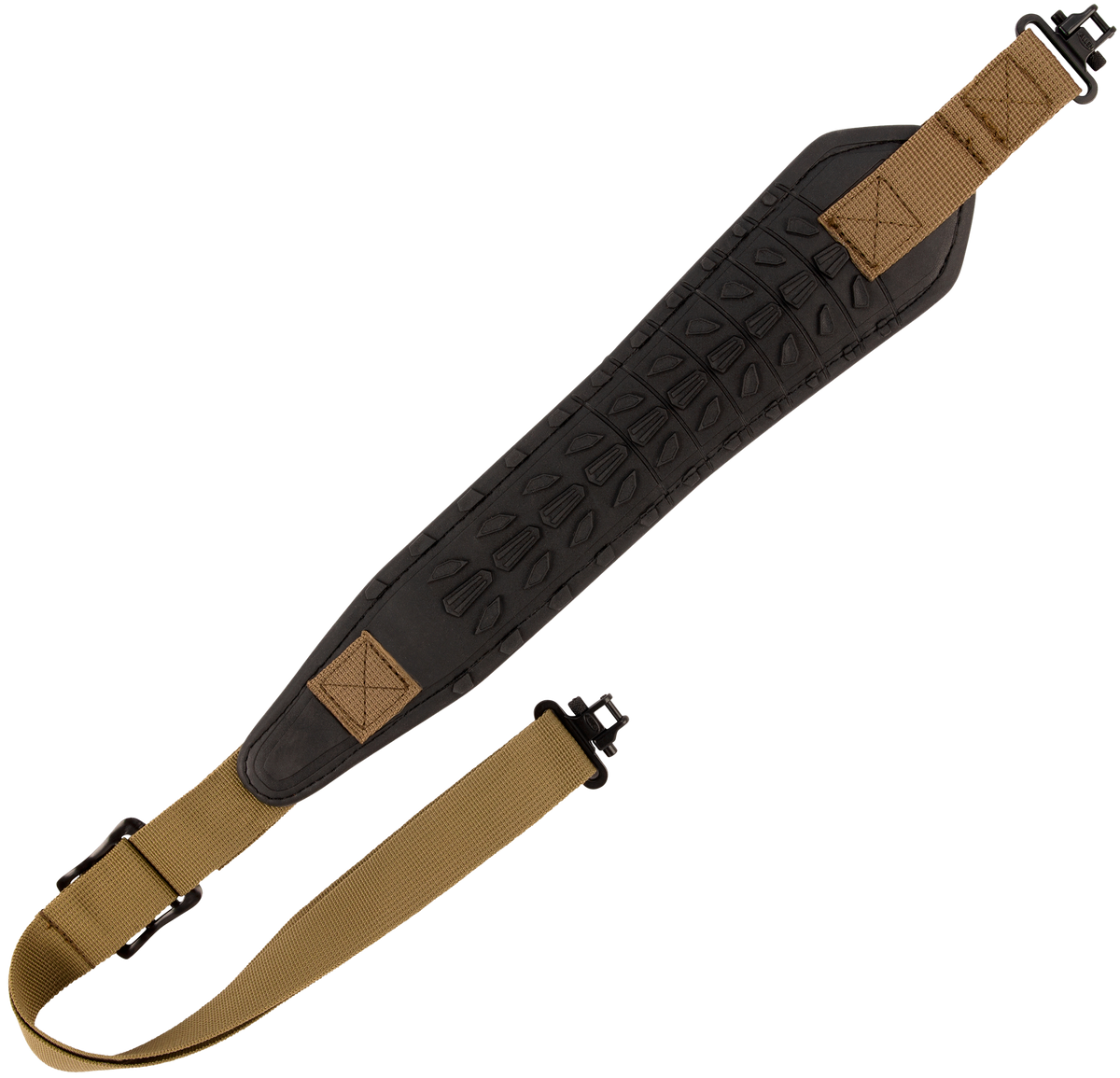 Heritage Cases 8110 Long Gun Sling Olive Canvas w/Leather Trim 33"-46" OAL — view 2