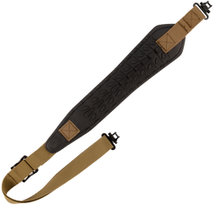Heritage Cases 8110 Long Gun Sling Olive Canvas w/Leather Trim 33"-46" OAL — view 2
