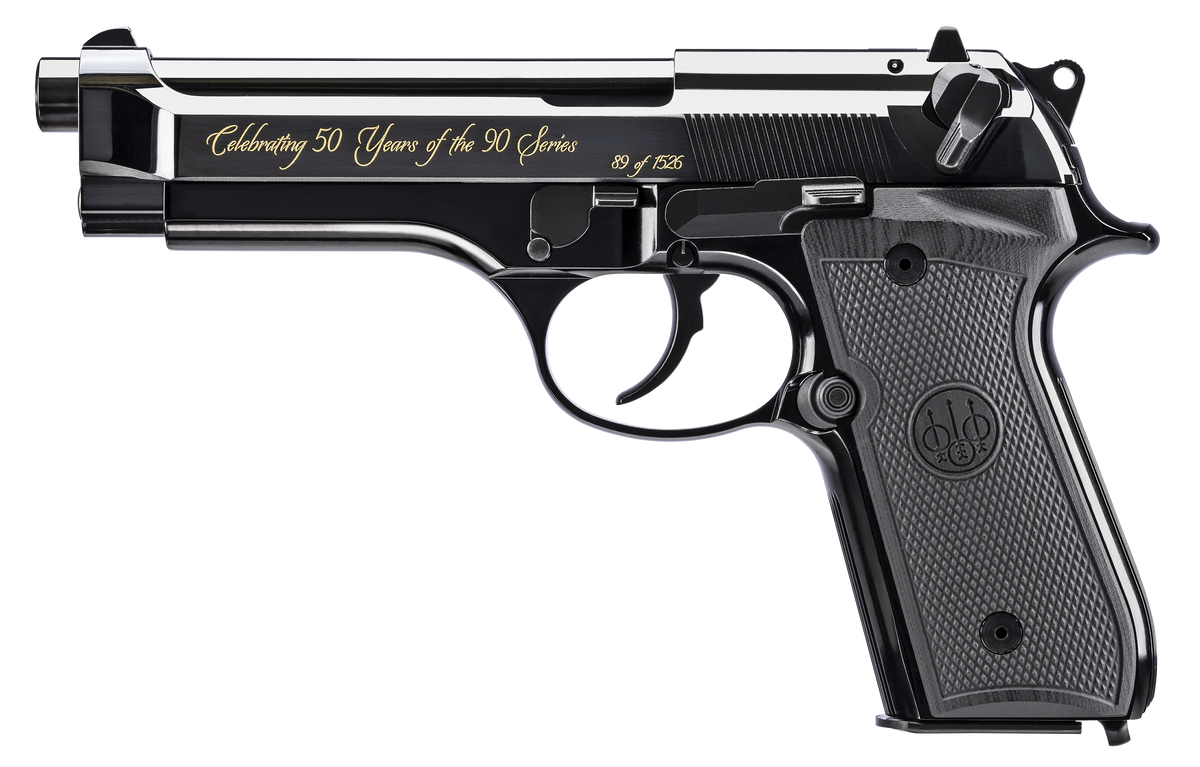 Beretta 92SB Repro 50th Anniversary 9mm Luger 4.90" 15+1 DA/SA Semi-Auto Pistol — view 2