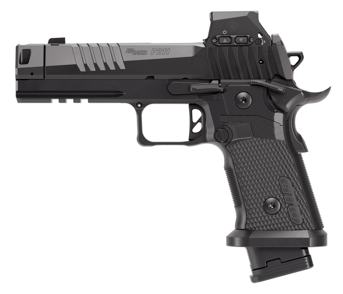 Sig Sauer P211 GTO w/Optic 9mm Luger 4.4" 21+1 SAO Pistol — view 2