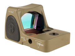 Trijicon RMR Type 2 6.5 MOA Red Dot Adjustable LED Reflex Sight - Flat Dark Earth Cerakote — view 2