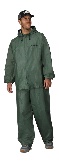 Frogg Toggs Ultra-Lite2 Rain Suit OD Green Large — view 2