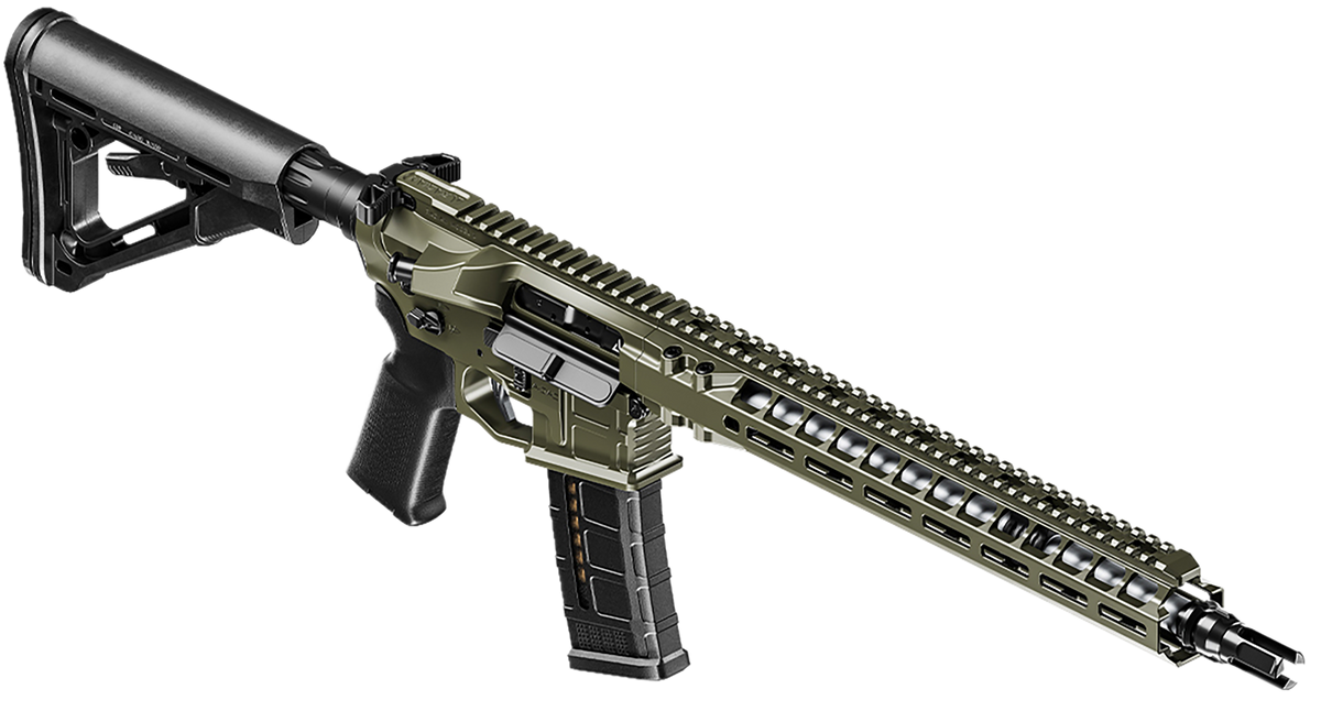 Radian Weapons Model 1 6mm ARC 14.5" 20+1 Semi-Auto AR-15 Rifle - OD Green — view 2