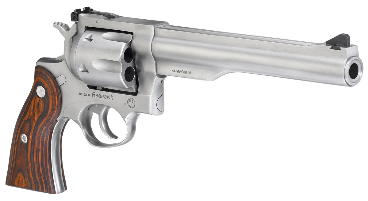 Ruger Redhawk 44 Special/44 Rem Mag 7.5" 6-Rd DA/SA Revolver - Satin Stainless — view 2
