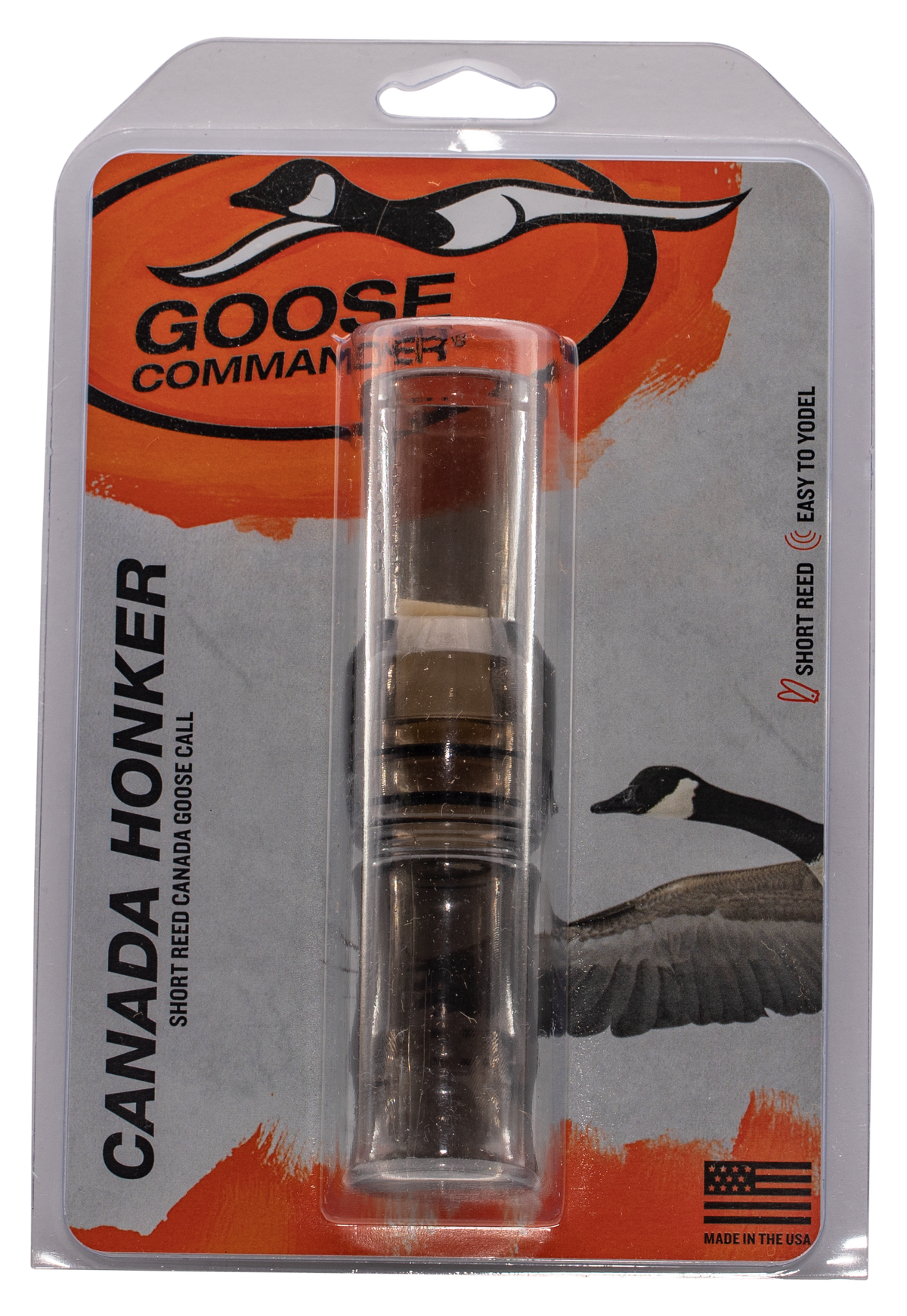 Duck Commander Goose Commander DCCANG Single Reed Canada Goose Call - Clear Polycarbonate — view 2
