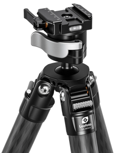 Leofoto USA SA-324CX+MA-40X Carbon Fiber Tripod Combo 60.24" 25kg Load — view 2