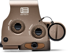 EOTech EXPS3-0T 1x 1 MOA Red Dot/68 MOA Ring Holographic Weapon Sight - Tan — view 2