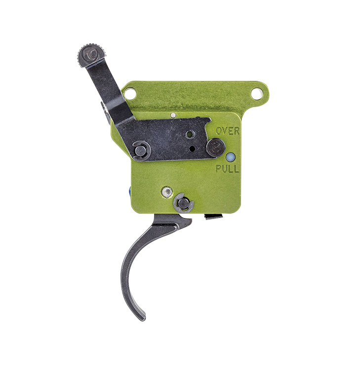 Timney Triggers 510V2 Elite Hunter Curved Trigger 3 lbs Black / Green for Remington 700 Right — view 2