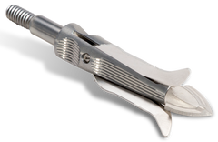 NAP Spitfire Maxx 100gr Mechanical Broadhead 1-3/4" Cut On Contact 3-Pack Silver — view 2