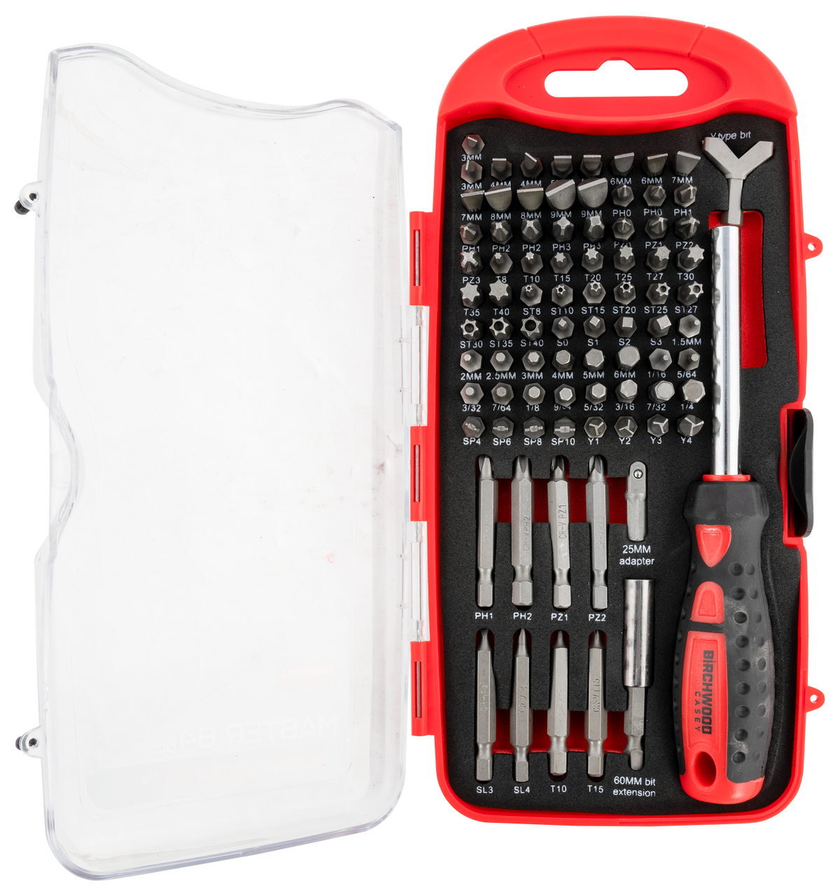 Birchwood Casey DLXSDS Master Screwdriver Kit 84-Piece Slotted/Phillips/Torx/Hex — view 2