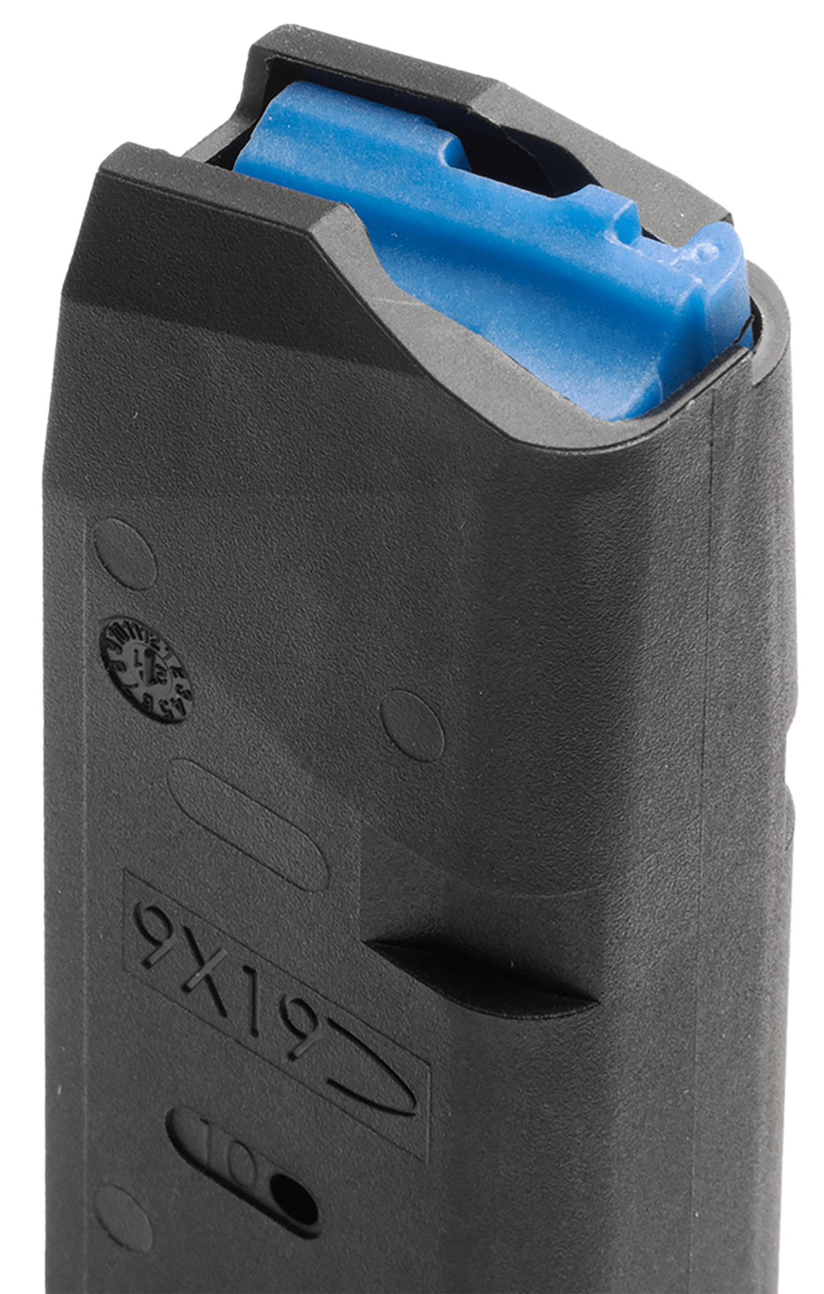 Leapers Glock 9mm Luger 33rd Polymer/Steel Magazine - Black — view 2