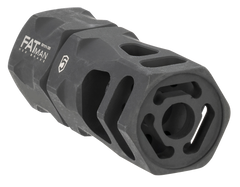 Phase 5 Weapon Systems FATman Hex Brake 1/2x36 Black Parkerized Steel for 9mm/7.62x39/6.8mm AR-Platform — view 2