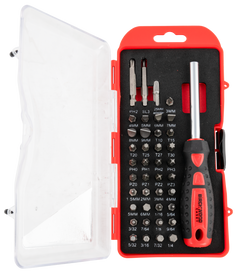 Birchwood Casey Pro Screwdriver Kit 40-Piece Slotted/Phillips/Torx/Hex Bit Set — view 2