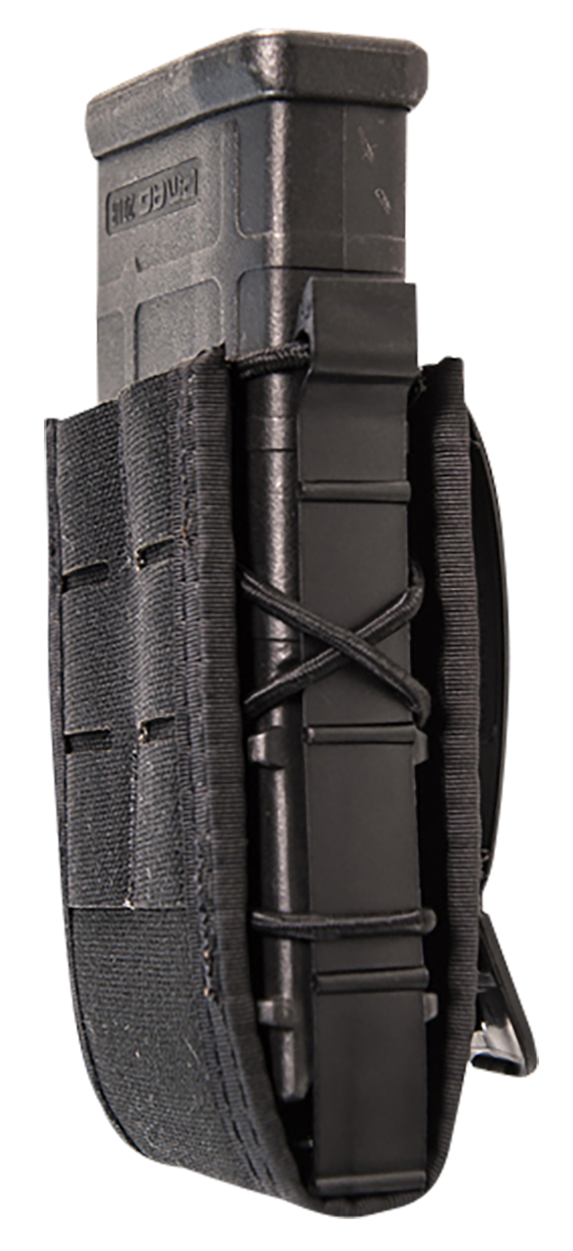 High Speed Gear 41TA00BK TACO Duty Single Rifle Mag Pouch - Black Nylon MOLLE/2 in Belt — view 2