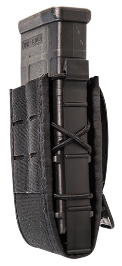 High Speed Gear 41TA00BK TACO Duty Single Rifle Mag Pouch - Black Nylon MOLLE/2 in Belt — view 2