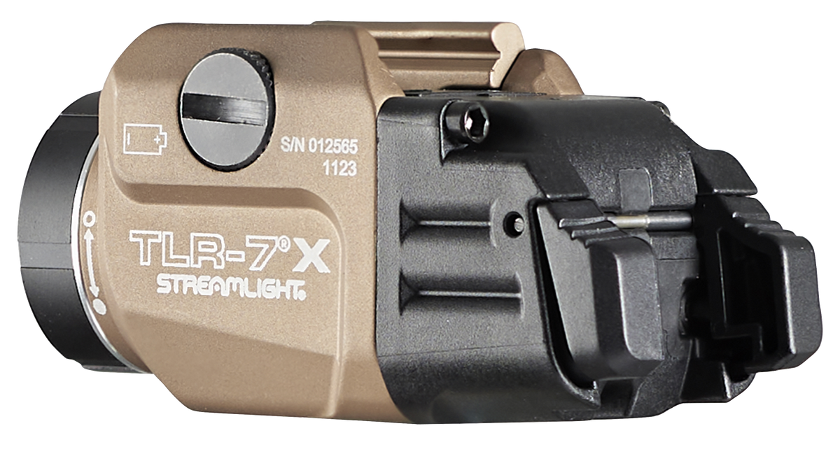Streamlight 69429 TLR-7X 500 Lumens White LED Weapon Light - Flat Dark Earth — view 2