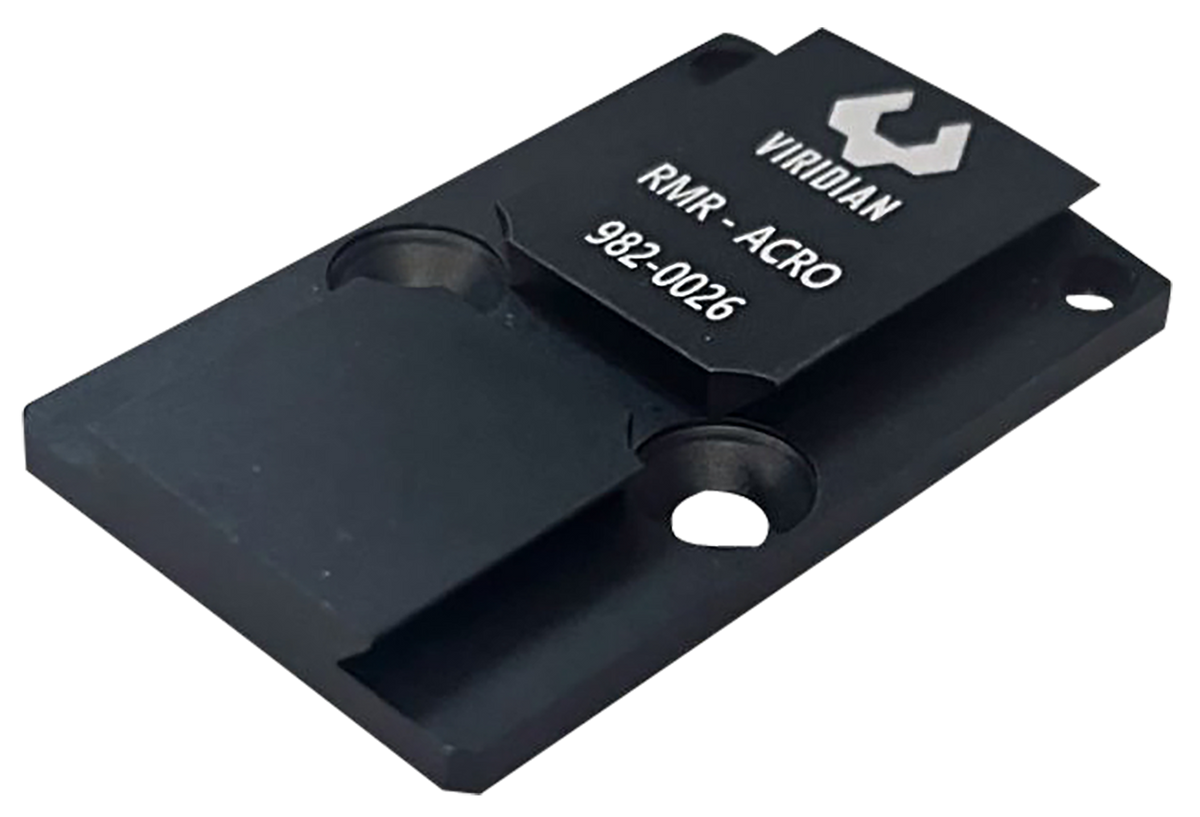 Viridian RFX45 RMR Mounting Adapter 1.50" Black Anodized — view 2