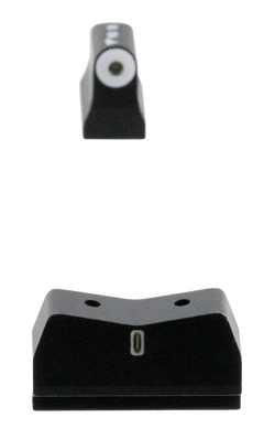XS Sights DXT Big Dot Night Sights for Glock - Suppressor Height - Green Tritium White Outline Front/Rear Set — view 2