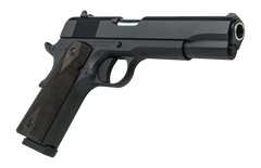 Tisas Arms 1911 A1 Stakeout 45 ACP 5" 8+1 SAO Pistol - Black Cerakote / Walnut Grip — view 2