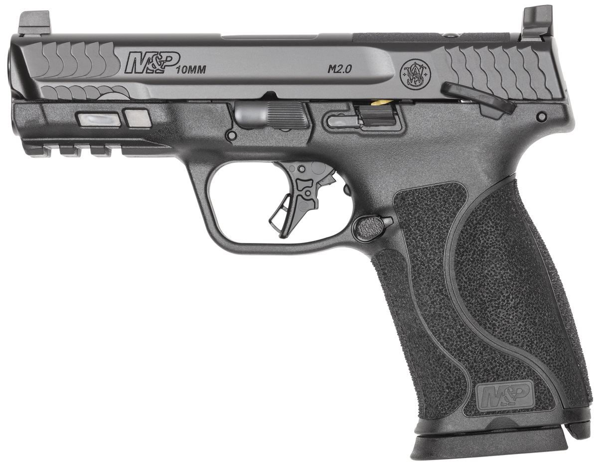 Smith & Wesson M&P M2.0 10mm 4" 10+1 Optic-Ready Striker-Fired Pistol - Thumb Safety - CA Compliant — view 2