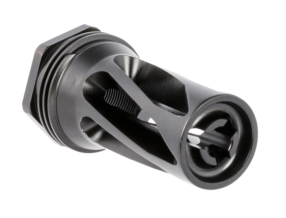 Huxwrx QD 556 Flash Hider 5.56x45mm NATO 1/2x28 Black — view 2