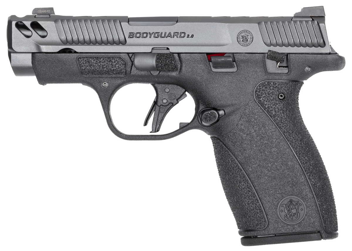 Smith & Wesson PC Bodyguard 2.0 Carry Comp 380 ACP 3.1" 10+1 Striker-Fired Pistol — view 2