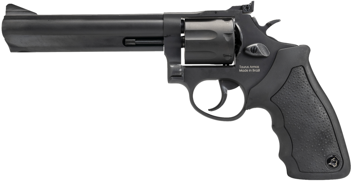 Taurus 66 357 Mag/38 Special +P 6" 7-Shot DA/SA Revolver - Matte Black Oxide — view 2