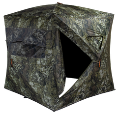 Muddy Infinity Evo Max 65x65 Ground Blind Veil Canyon Grey 3-Person — view 2