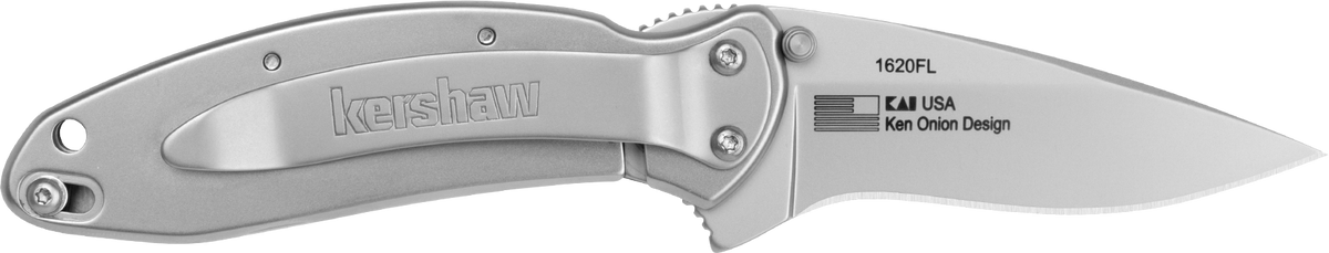Kershaw Scallion 1620FL 2.40" Folding Drop Point Plain 420HC Frame Lock Knife — view 2