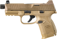 FN 509CT Compact Tactical 9mm Luger 4.32" 10+1 FDE Semi-Auto Pistol - Optic Cut/Threaded — view 2
