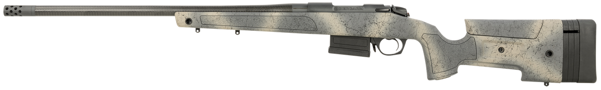 Bergara Rifles B-14 HMR Carbon Wilderness 6.5 Creedmoor 22" 5+1 Bolt-Action Rifle - Woodland Camo Mini-Chassis — view 2